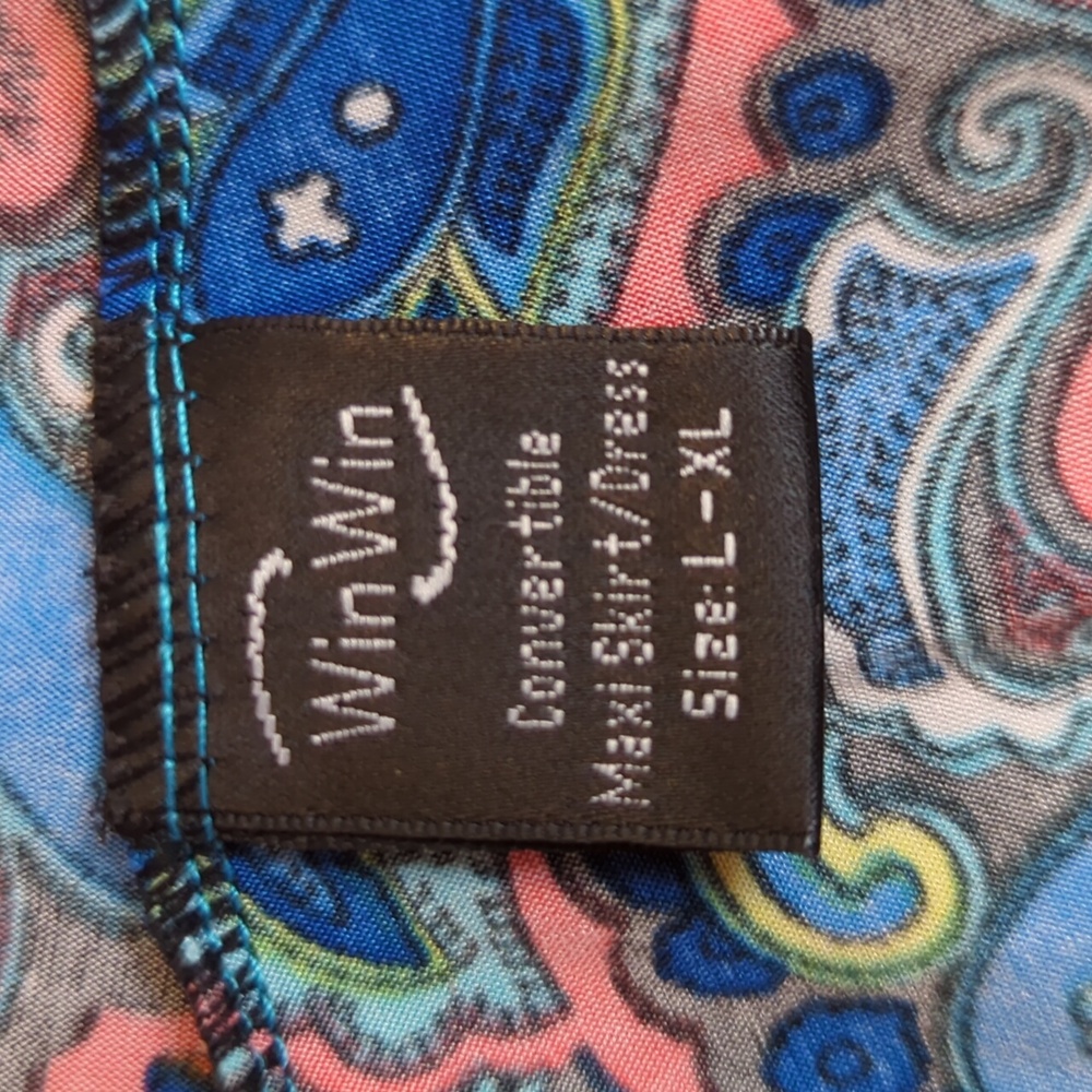 WinWin Convertible tube maxi skirt/dress Size L - Picture 3 of 5